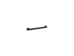 Square 20" Grab Bars in Matte Black
