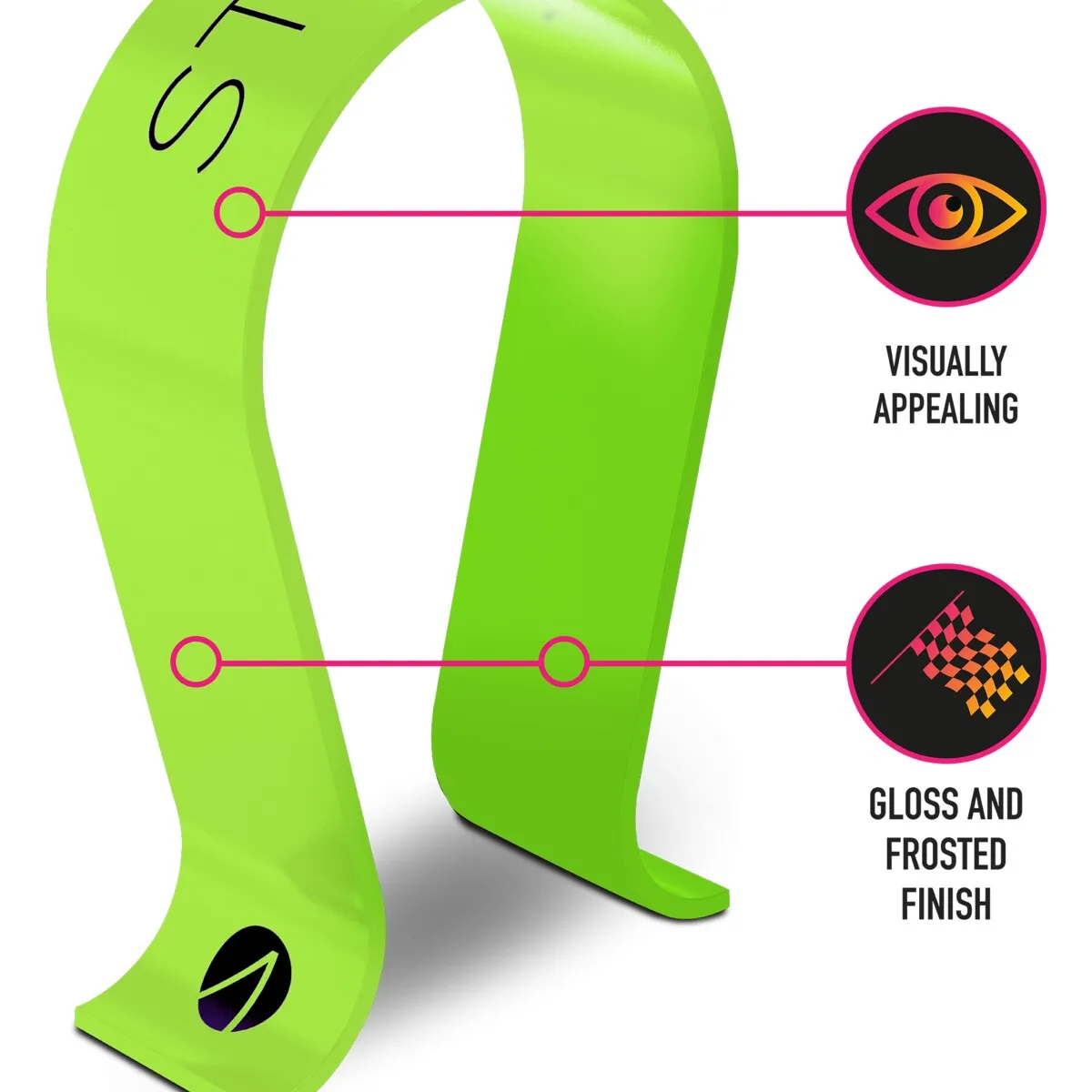 Stealth Gaming Headset Stand - Blue / Green