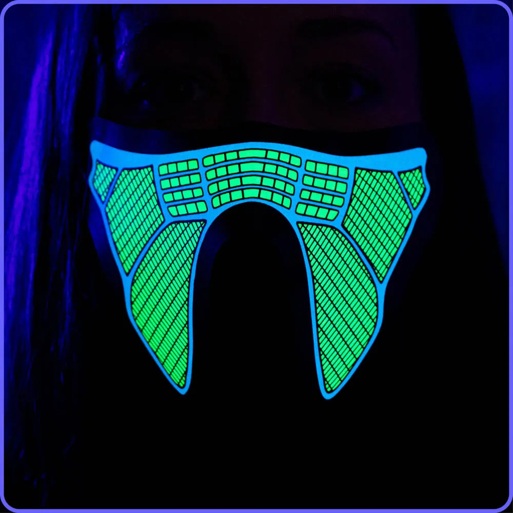 Subzero LED Sound Reactive Mask