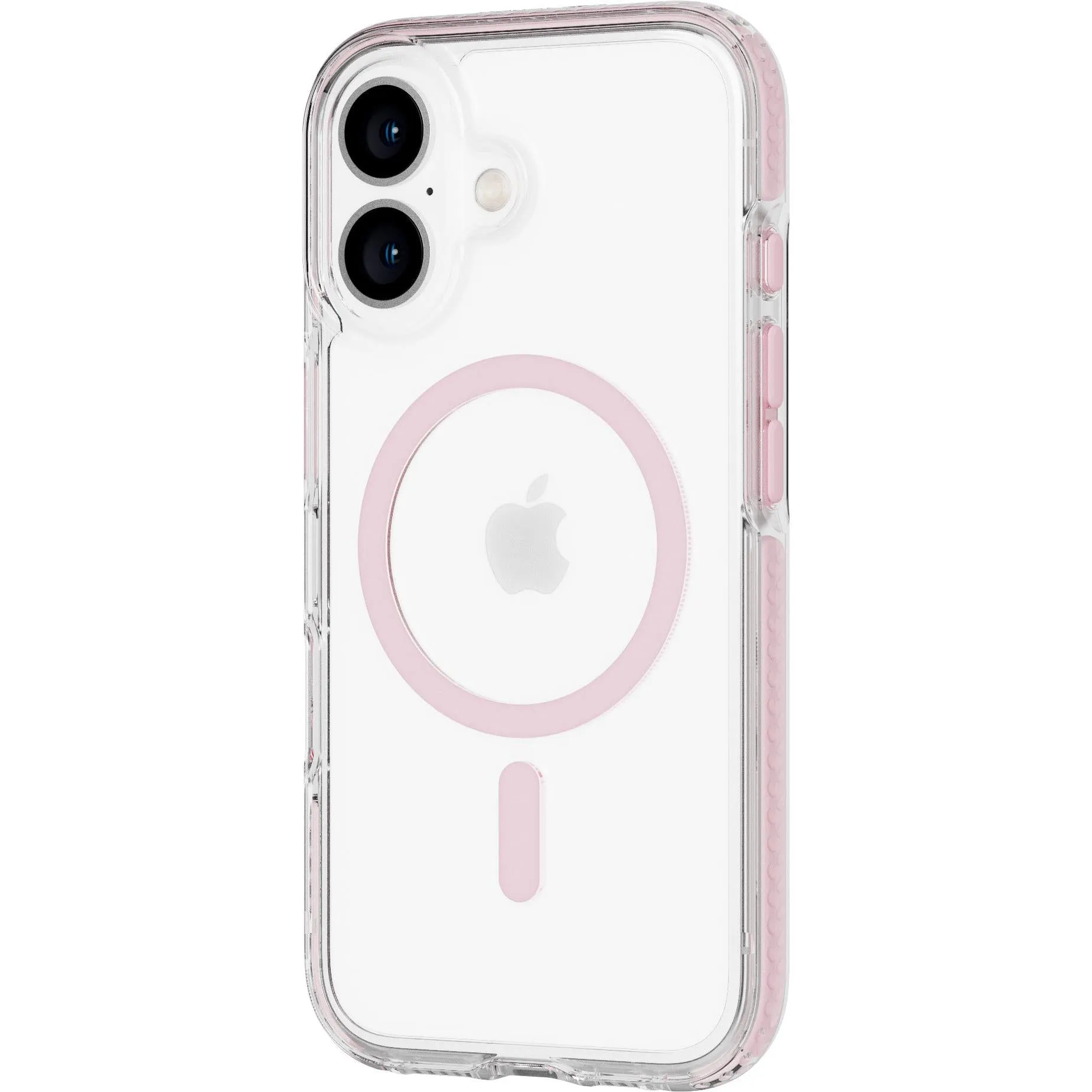 Tech21 EvoCrystal MagSafe Case for iPhone 16 (Pink)