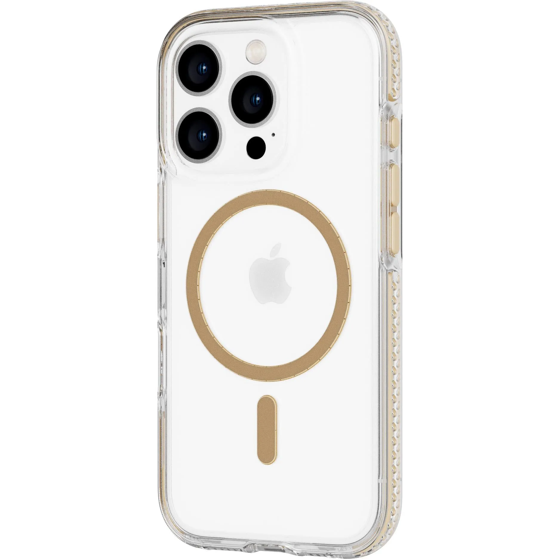Tech21 EvoCrystal MagSafe Case for iPhone 16 Pro (Gold)