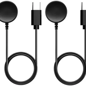 THRE【2 Pack】For Samsung Galaxy Watch 6 5/5 Pro & Watch 4/4 Classic/3/Active 2/Active 1 Charger Charging Cable