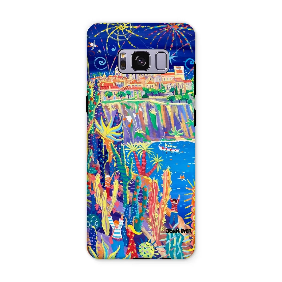 Tough Art Phone Case. Jardin Exotiques, Monaco. Artist John Dyer. Cornwall Art Gallery
