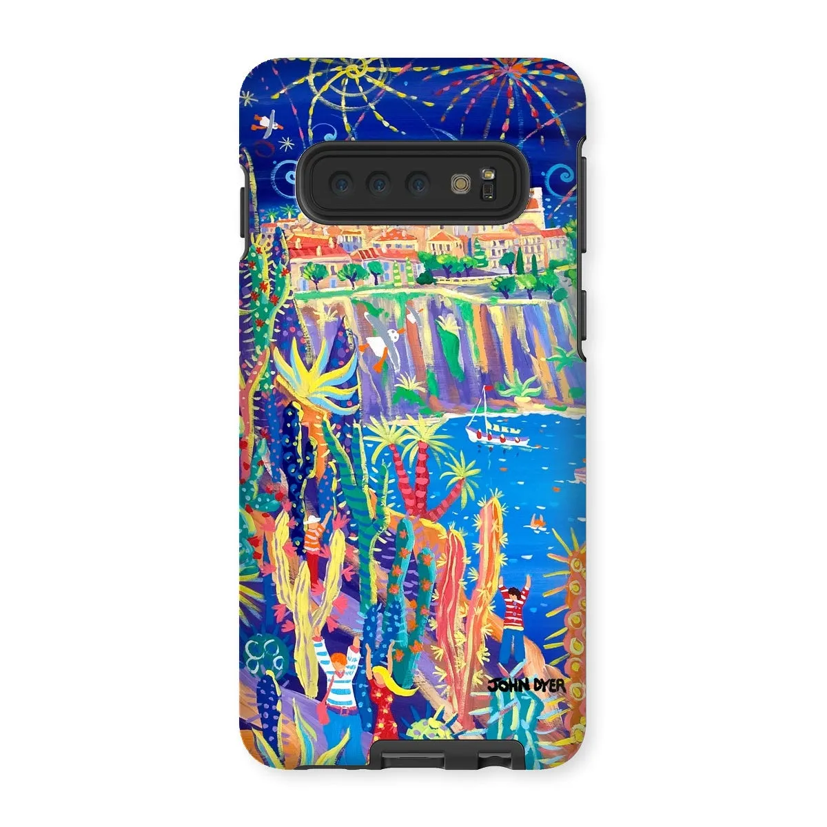 Tough Art Phone Case. Jardin Exotiques, Monaco. Artist John Dyer. Cornwall Art Gallery