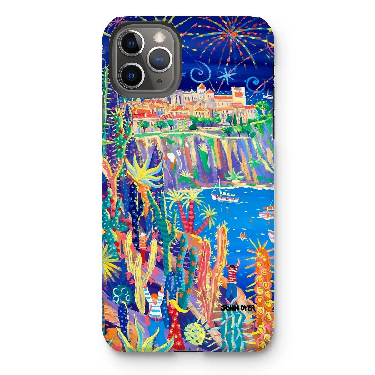 Tough Art Phone Case. Jardin Exotiques, Monaco. Artist John Dyer. Cornwall Art Gallery