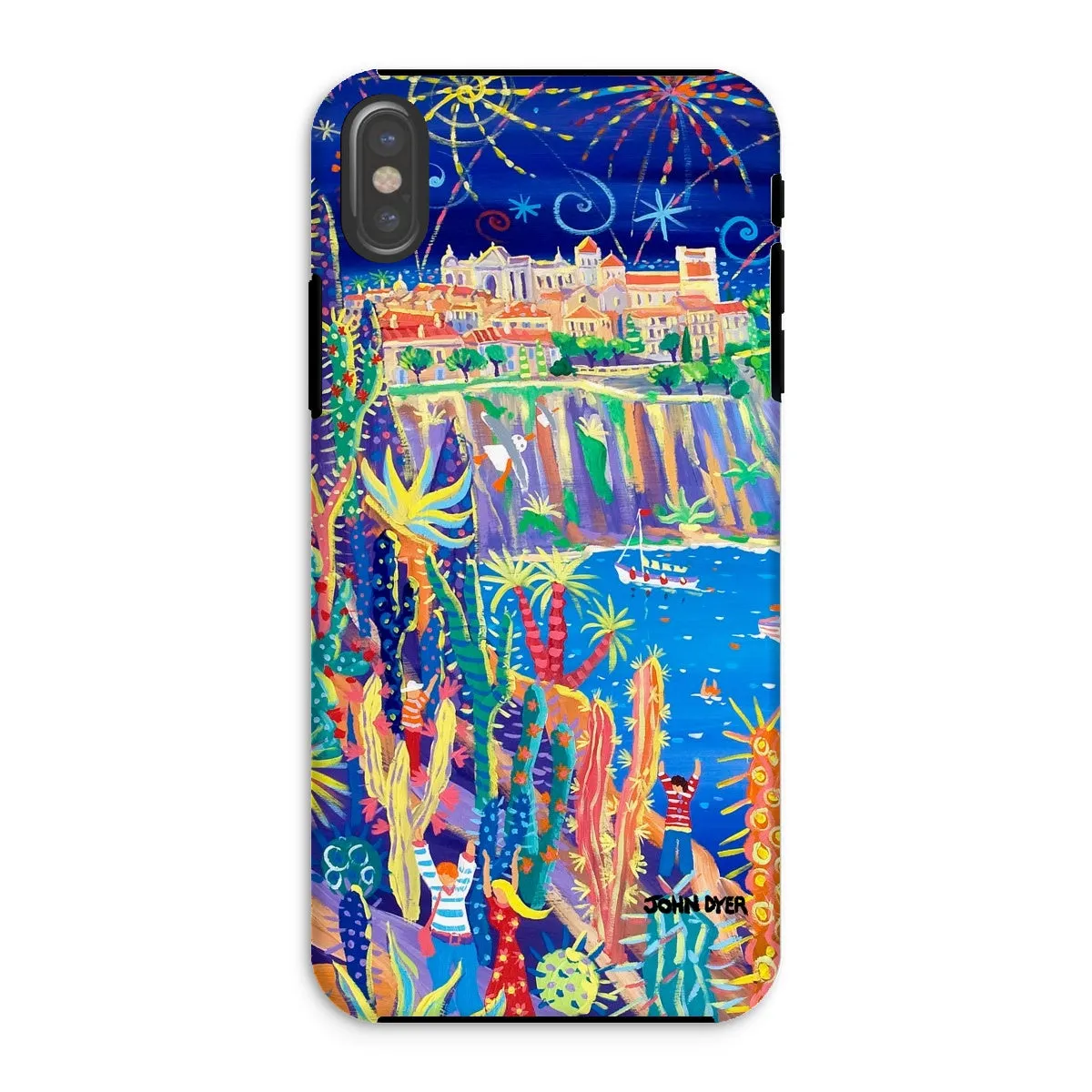 Tough Art Phone Case. Jardin Exotiques, Monaco. Artist John Dyer. Cornwall Art Gallery