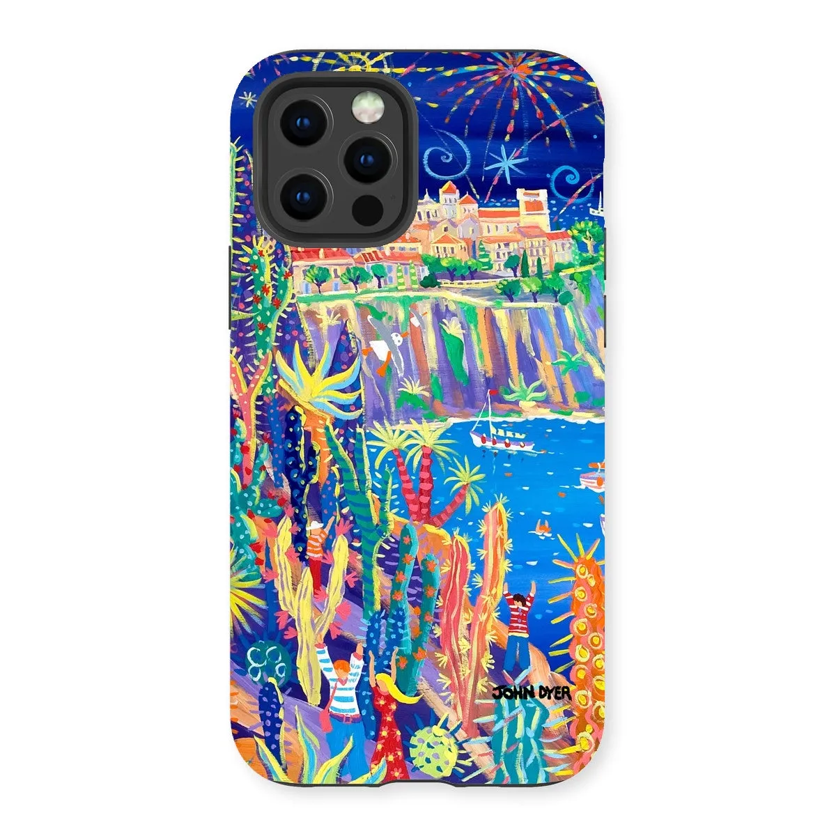 Tough Art Phone Case. Jardin Exotiques, Monaco. Artist John Dyer. Cornwall Art Gallery