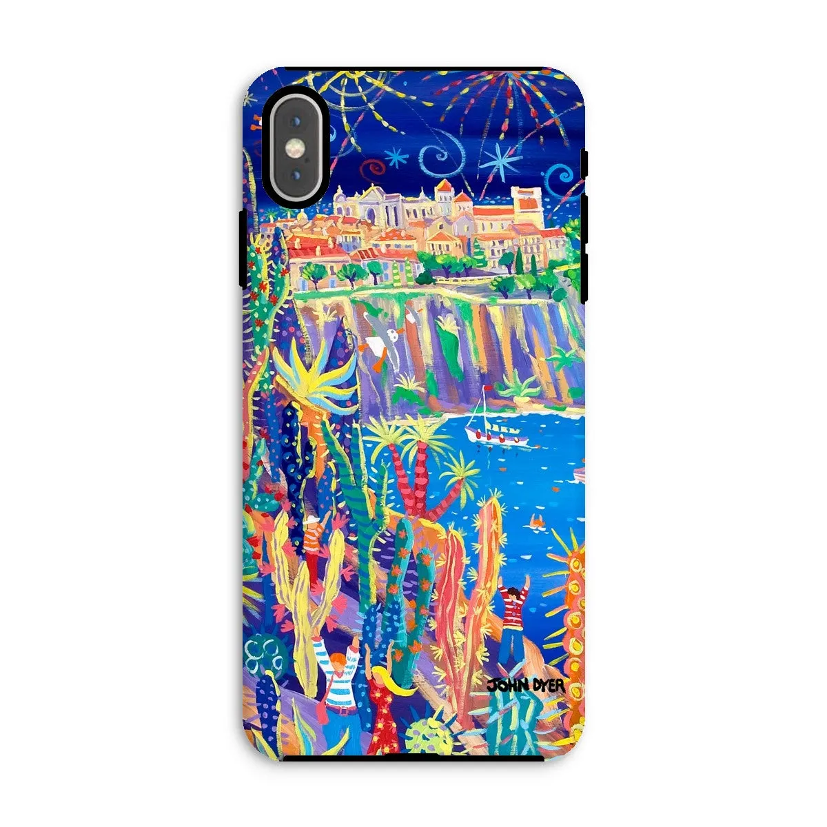 Tough Art Phone Case. Jardin Exotiques, Monaco. Artist John Dyer. Cornwall Art Gallery