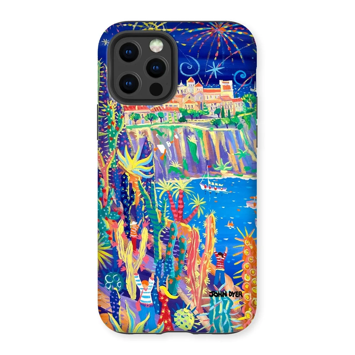 Tough Art Phone Case. Jardin Exotiques, Monaco. Artist John Dyer. Cornwall Art Gallery