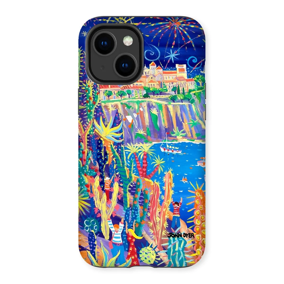 Tough Art Phone Case. Jardin Exotiques, Monaco. Artist John Dyer. Cornwall Art Gallery