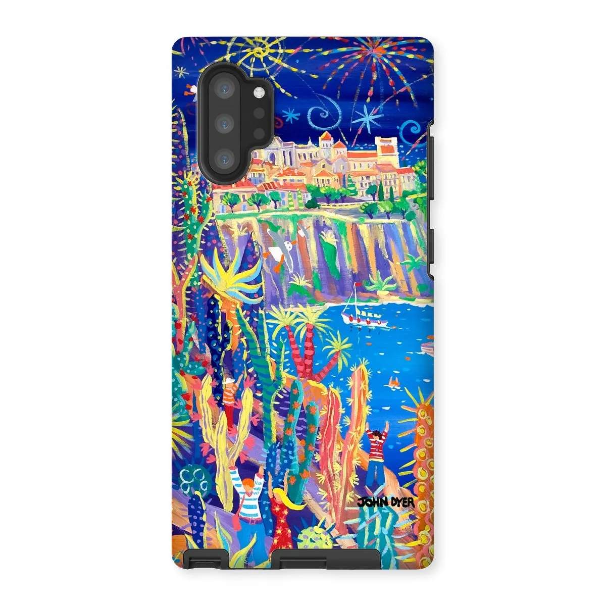 Tough Art Phone Case. Jardin Exotiques, Monaco. Artist John Dyer. Cornwall Art Gallery