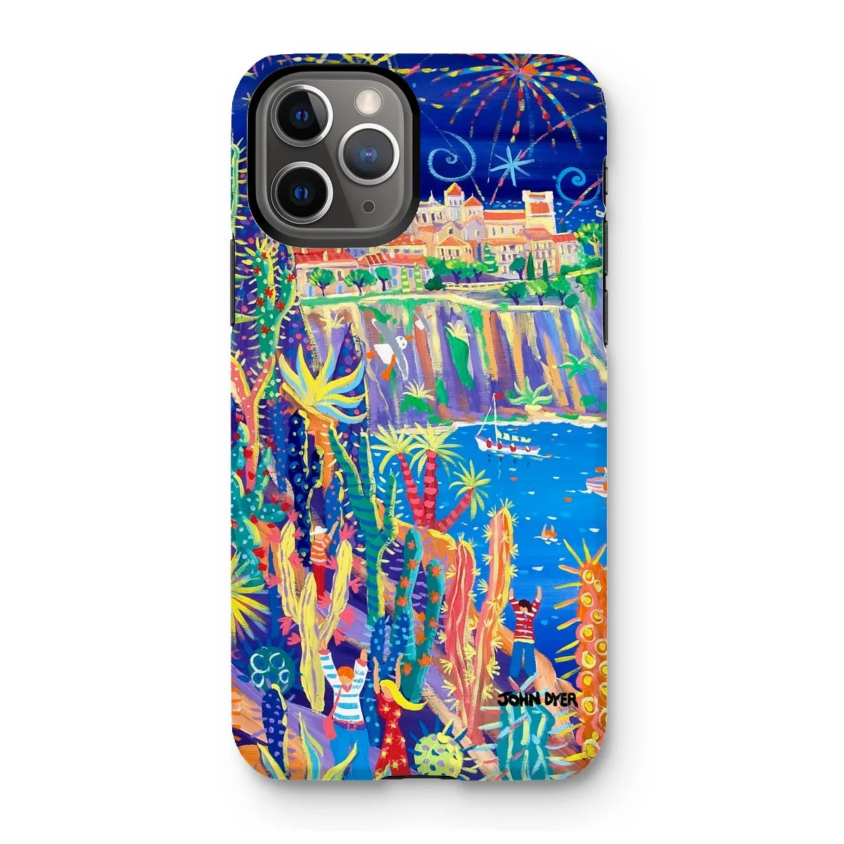 Tough Art Phone Case. Jardin Exotiques, Monaco. Artist John Dyer. Cornwall Art Gallery