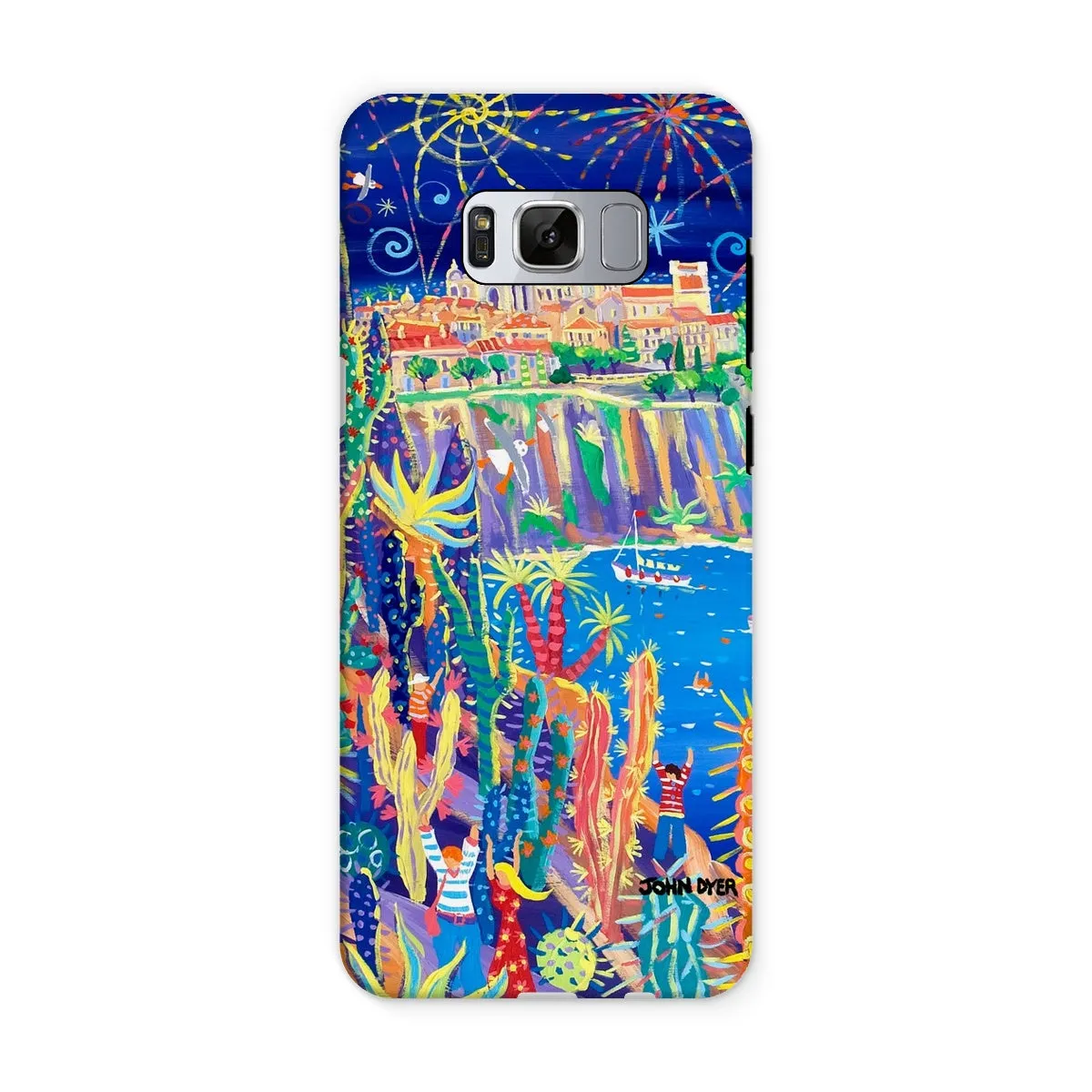 Tough Art Phone Case. Jardin Exotiques, Monaco. Artist John Dyer. Cornwall Art Gallery