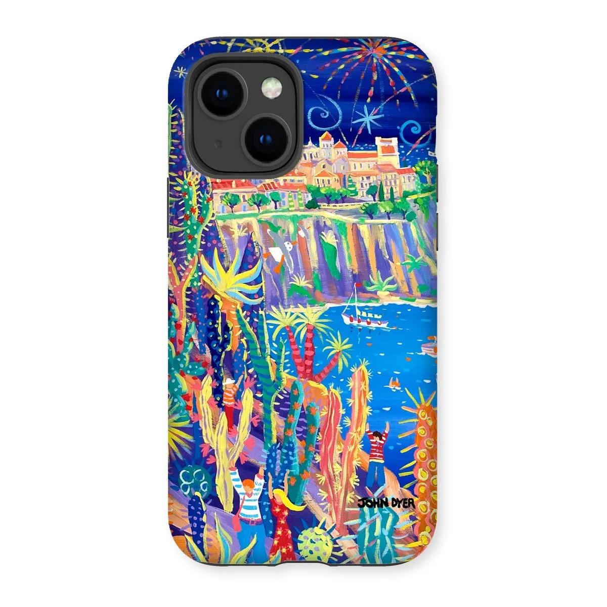 Tough Art Phone Case. Jardin Exotiques, Monaco. Artist John Dyer. Cornwall Art Gallery