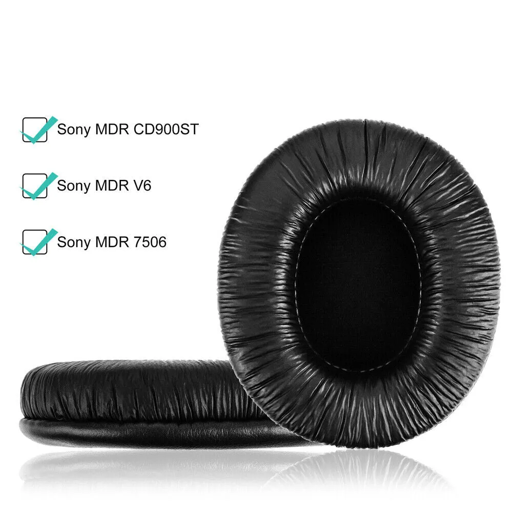 US 2-4 Pairs Replacement  Ear Pads Cushion for Sony MDR-7506 MDR-V6 MDR-CD 900ST