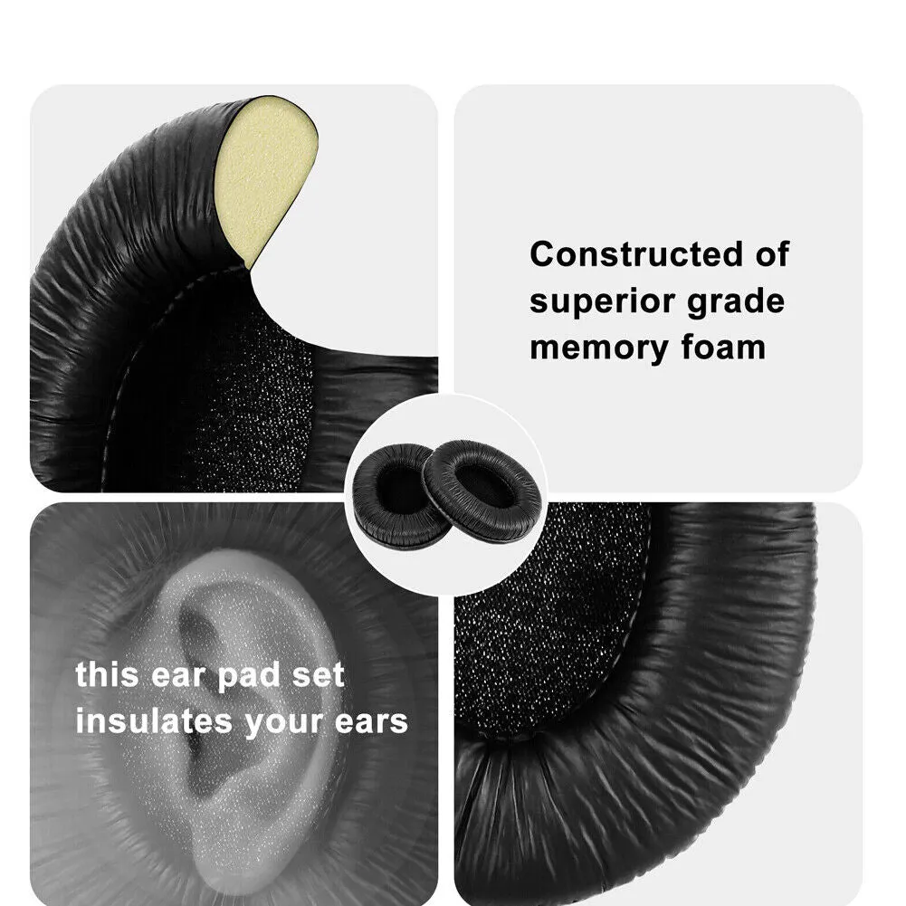 US 2-4 Pairs Replacement  Ear Pads Cushion for Sony MDR-7506 MDR-V6 MDR-CD 900ST