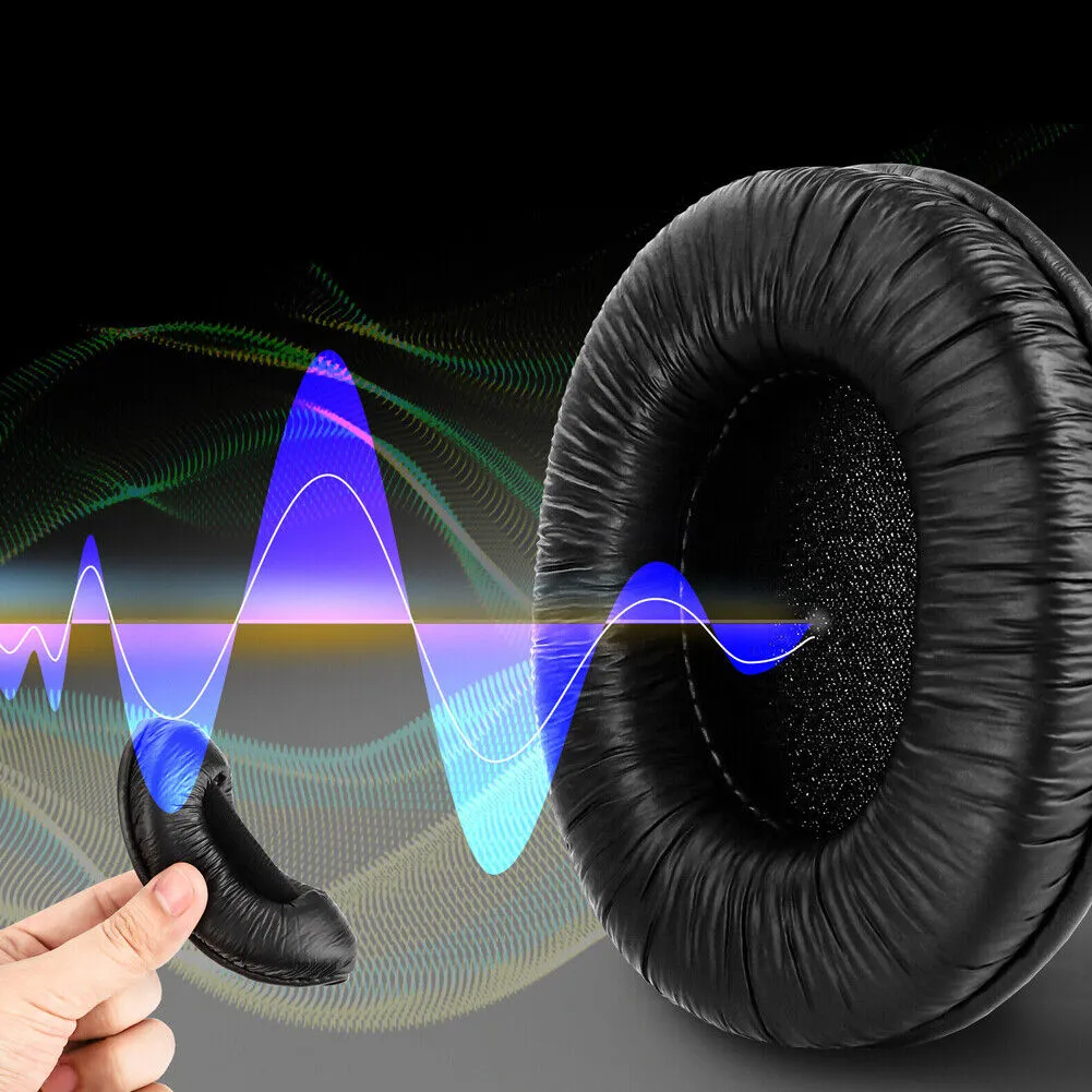 US 2-4 Pairs Replacement  Ear Pads Cushion for Sony MDR-7506 MDR-V6 MDR-CD 900ST