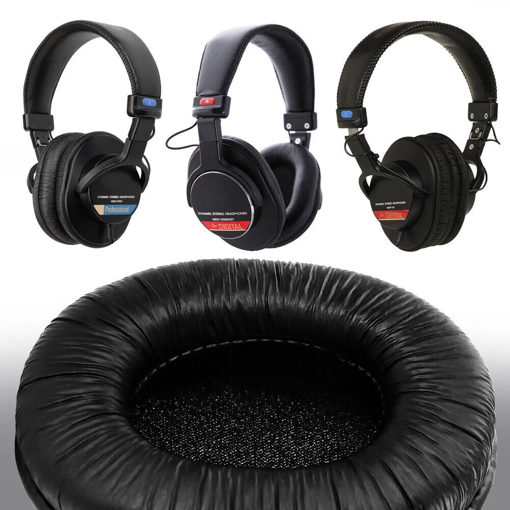 US 2-4 Pairs Replacement  Ear Pads Cushion for Sony MDR-7506 MDR-V6 MDR-CD 900ST
