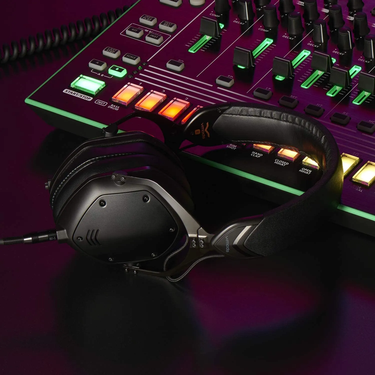 V-Moda Crossfade M-100 Master Over-Ear Noise Isolating Headphones  Matte Black
