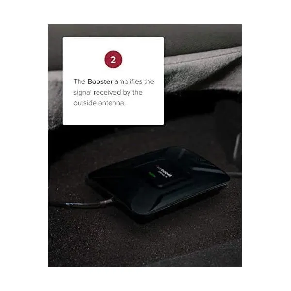 weBoost Drive Reach OTR (652154) Cell Signal Booster Kit, Made in The US, All Canadian Carriers - Bell, Rogers, Telus & More | ISED Approved