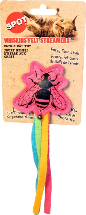 Whiskins Felt Insect-streamers Catnip