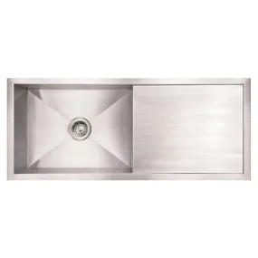 Whitehaus WHNCM4019 Noah's Collection Commercial Single Bowl Reversible Undermount Sink