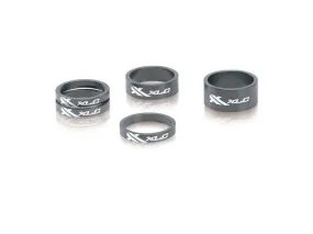 XLC A-Head Spacer Set 5 Pcs - Titanium - AS-A02