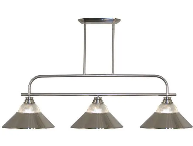 Z-Lite Annora Brushed Nickel with Ribbed Glass